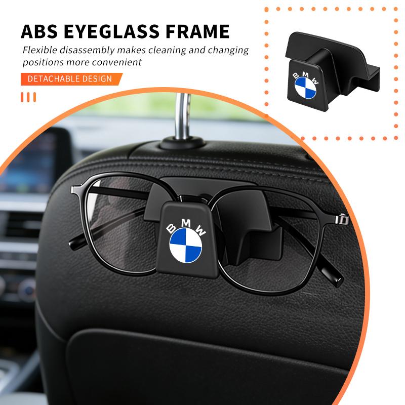 SCKS3 Car Sunglasses Holder ABS Glasses Case Clip Sun Visor Storage Box For BMW M Performance E36 E46 E60 E90 E91 E92 E93 F30 F20