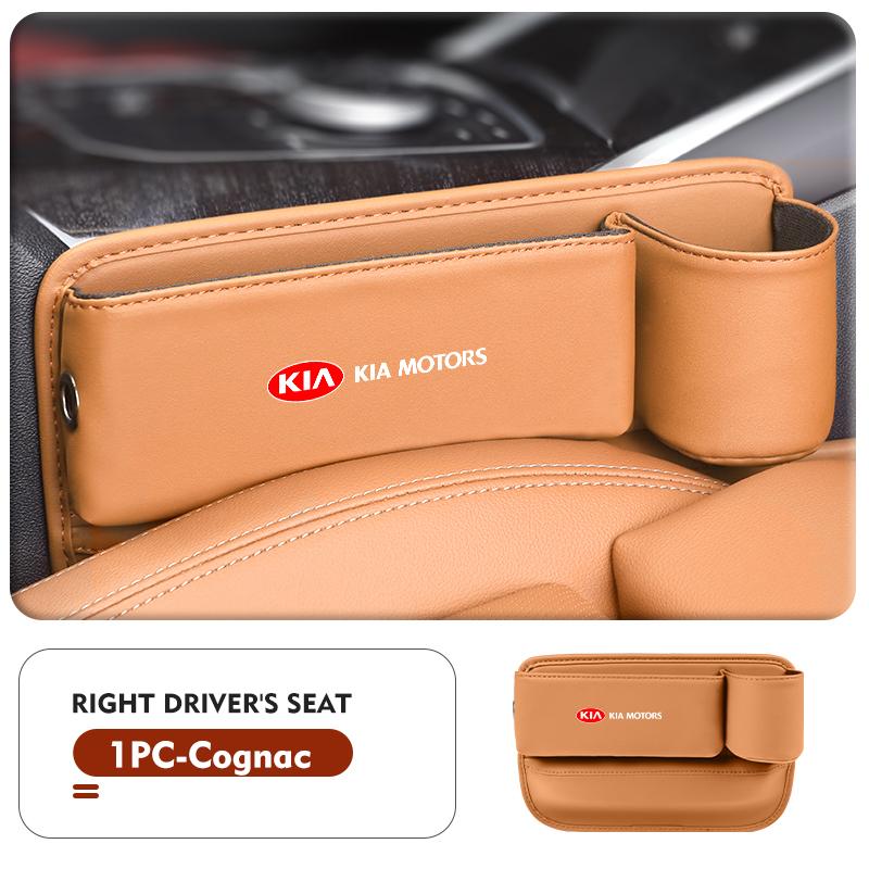 Car Seat Gap Storage Box Phone Bottle Cup Holder Accessories For KIA Sportage Rio Ceed Niro Soul Stonic Picanto Proceed