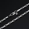 2MM Women Trendy Silver Color Twisted Chain Necklace Jewelry Gifts