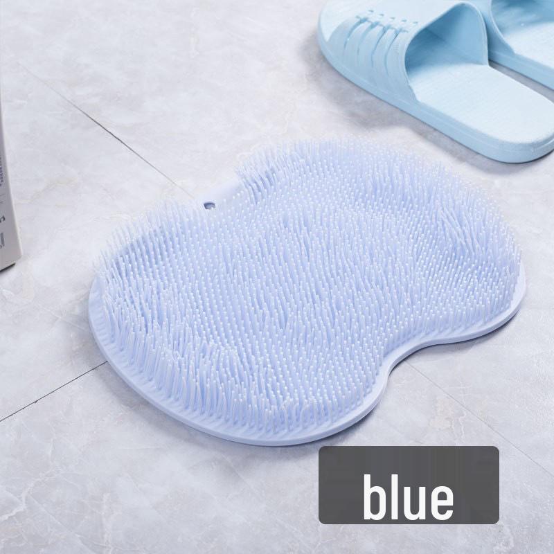 Lazy Foot Massage & Washing Mat: Non-Slip Suction Cushion for Bath or Shower