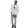 Disney Mens Mickey Mouse Split Kiss Sweatshirt