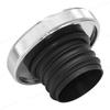 Chrome Vented Gas Cap Fuel Tank Smooth For Harley Sportster 883 XL Dyna Softail 96-23