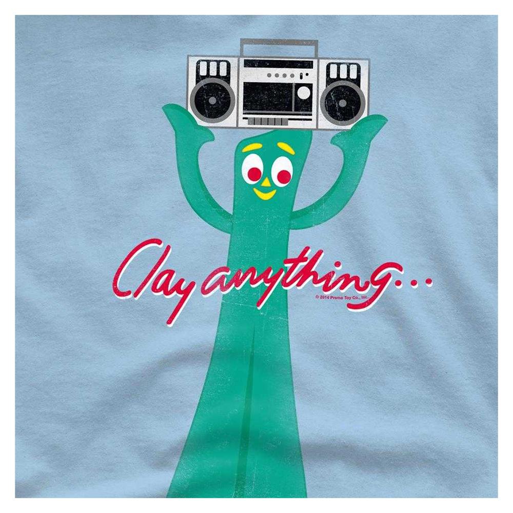 Gumby Unisex Adult Clay Anything T-Shirt