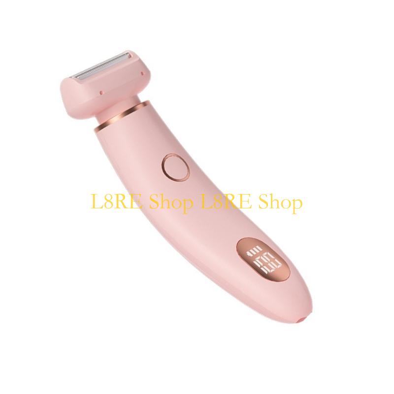 L8RE Portable Trimmer Wet and Dry Shaver Cordless Razors Body Hair Remover for Quick Grooming Travel Friendly Groomer