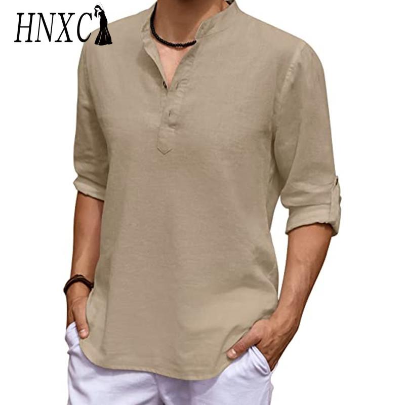 HNXC Cotton T-shirt Men's Fashion Loose Shirt Printed Compassionate Shirt