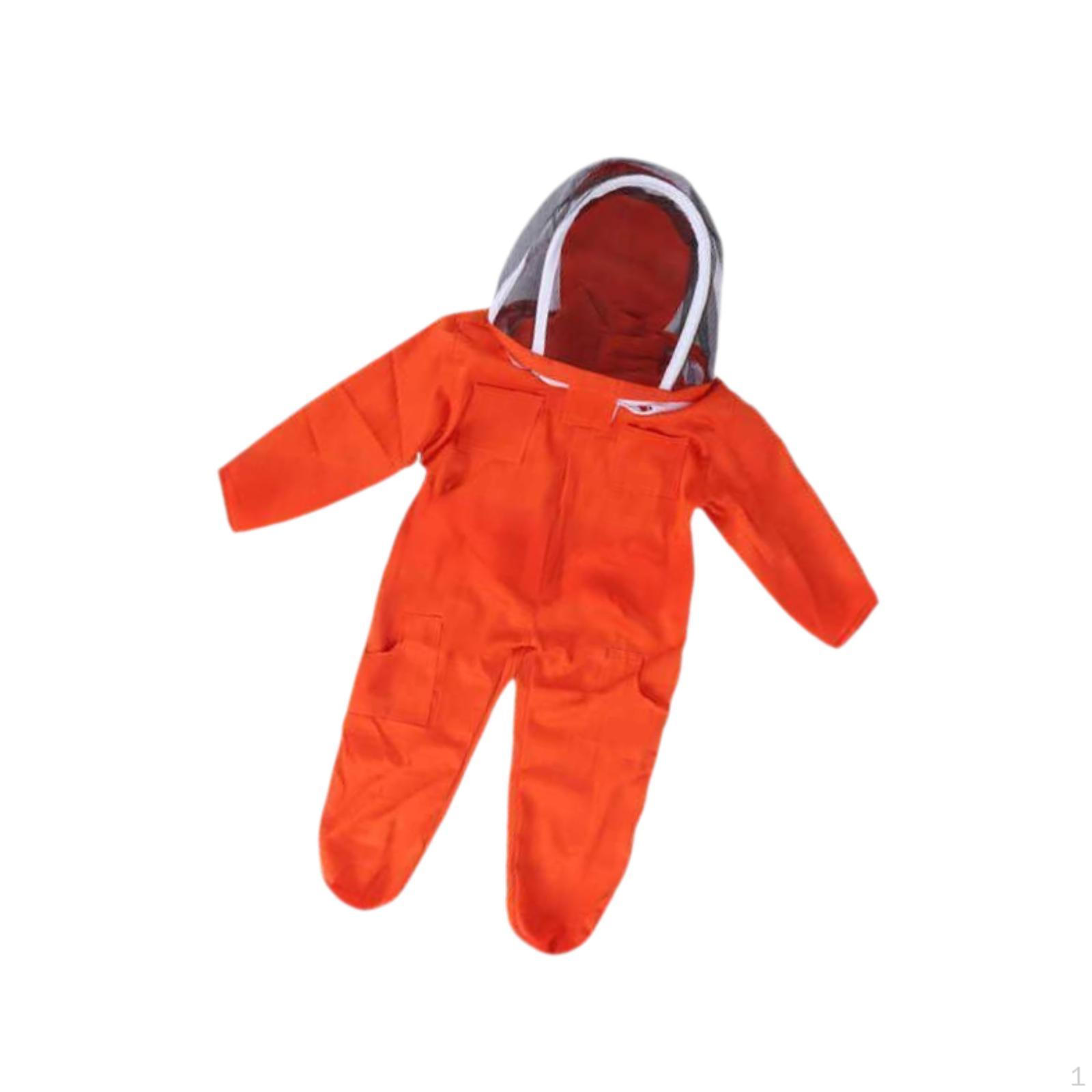 Bee Keepers Suit Beekeeper Farm Smock Tools Jumpsuit Costume Breathable Practice Sting m