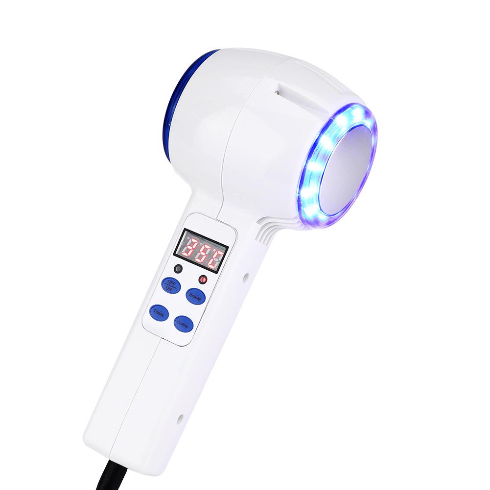 Hot Cold Hammer Cryotherapy Blue Photon Treatment Skin Beauty Massager