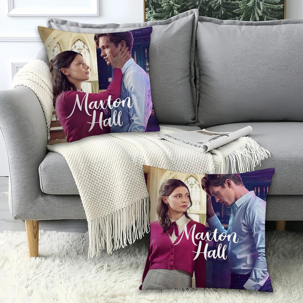 Romance Tv Series Maxton Hall Pillow Case Office Cushions Suitable For Sofa Car Bedroom Decorative Cushion Cover