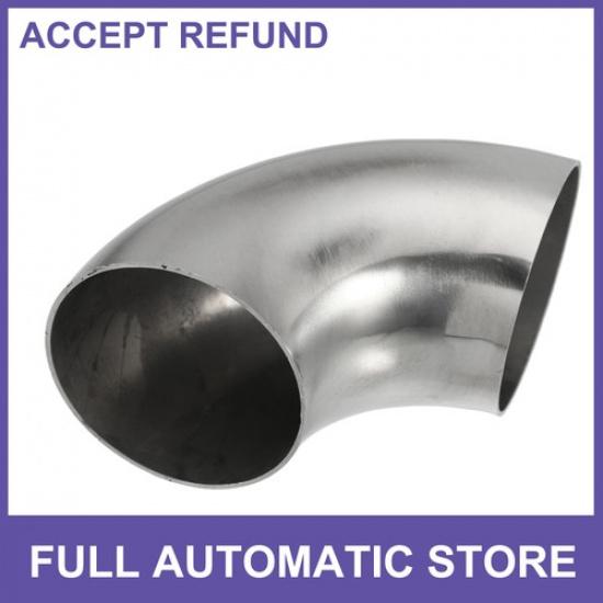 ONE 2.5 90 Degree Bend Elbow Tube Exhaust Elbow Pipe for Car Exhaust Universal