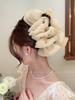 Luxury Starry Sky Rhinestone Bow Hair Clip - Volumizing Shark Clip Accessory