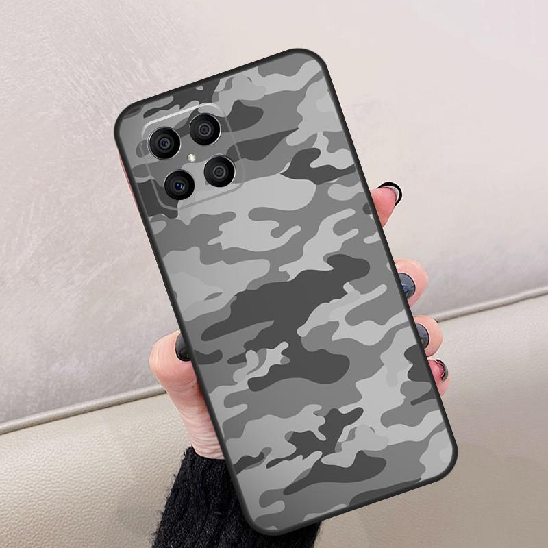 Military Army Camouflage For Honor Magic 8 6 7 Pro Case For Honor 400 Lite 200 50 70 90 X8c X8b X9a X9b X9c X9d Win RT