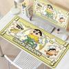 XXL Anime Lovely C-Crayon Shin-chan Pattern Mouse Pads Kawaii Cartoon Rubber Rug Gaming Table Laptop Computer Keyboard Desk Mats