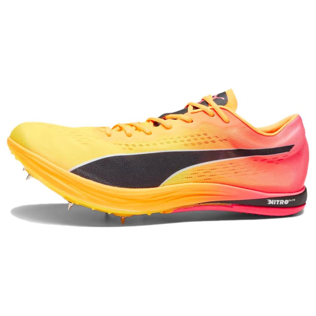 New PUMA EvoSPEED Long Distance Nitro Elite+ Spike Shoes 'Orange' 378222-03