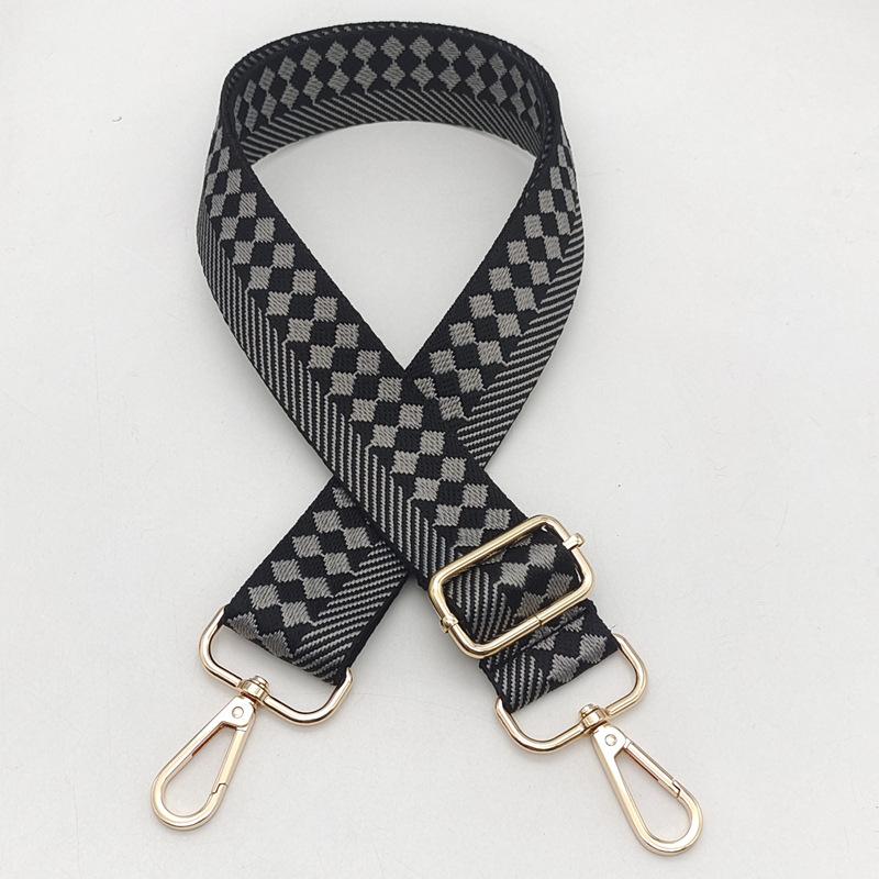 IGNICASE New Wide Shoulder Strap Crossbody Bag Commuter Fashion Personality Ethnic Style Retro Adjustable Burden Reduction Strap