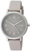 Fieldwork Analog Sodor Silicone Women's Watch, Large, Strap, Gray, YM007-2