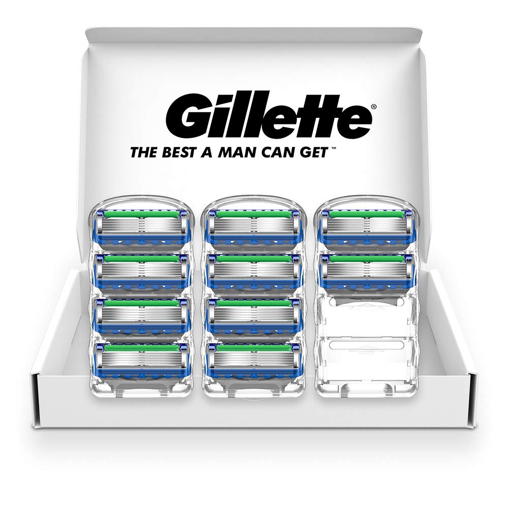 

Сменные лезвия для электрической бритвы Gillette Proglide, 10 шт., для мужчин серебряный