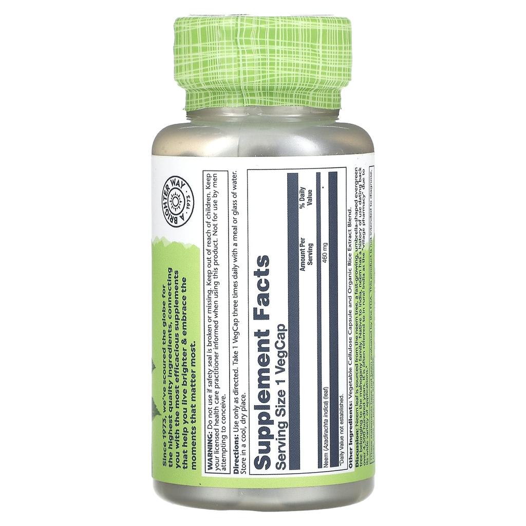 True Herbs, Nim, 460Mg, 100 Veggie Caps