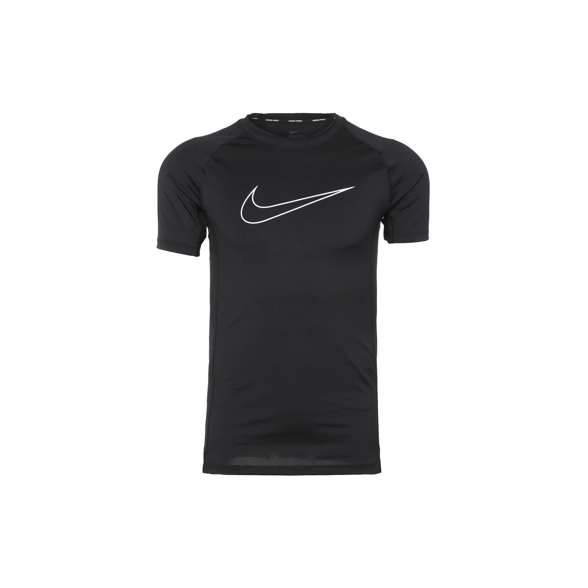 Nike Logo Printing Training Sports Breathable Short Sleeve Gym Clothes Black Men s DD1993-010 L