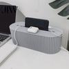 Scatola Organizzatore Gestione Cavi da Scrivania, con Coperchio, Organizzatore Multipresa e Cavi Elettrici, per Nascondere i Fili in Ufficio a Casa