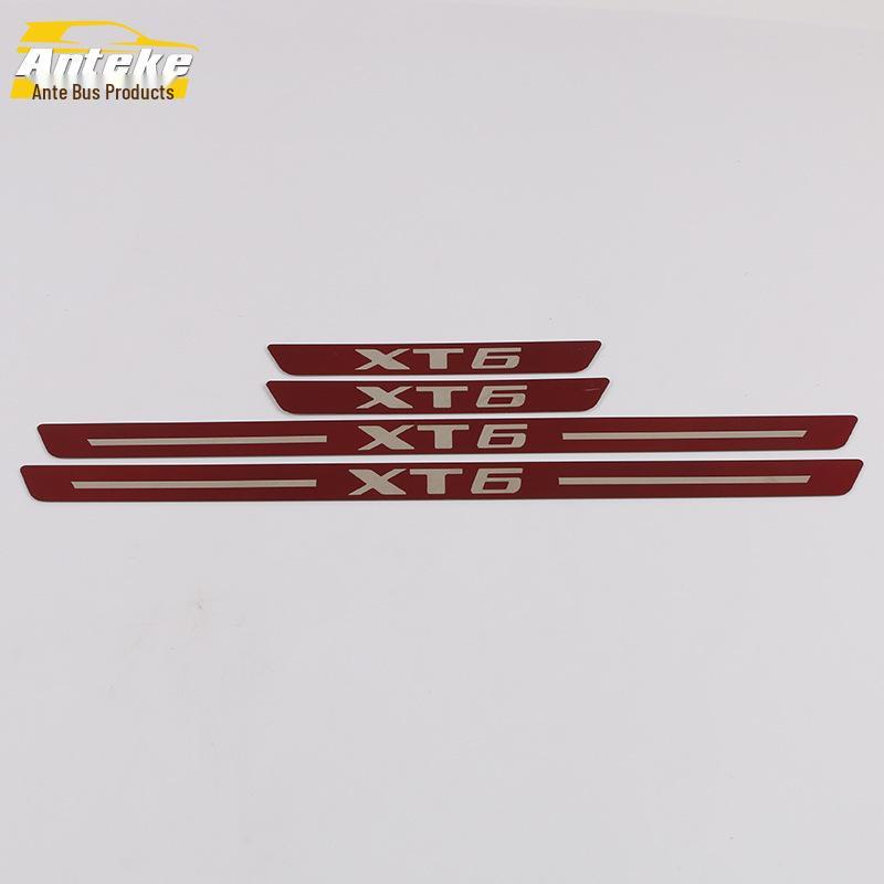 Fits 19 Models: XT6 Stainless Steel Sill Trim, Bumper Trunk, and Welcome Pedal Bright Strip Modification.