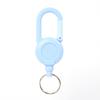 Macaron Color Retractable Keychain Outdoor Anti-Theft Easy-To-Pull Buckle Wire Rope Reel Elastic Key Ring Retractable Tool