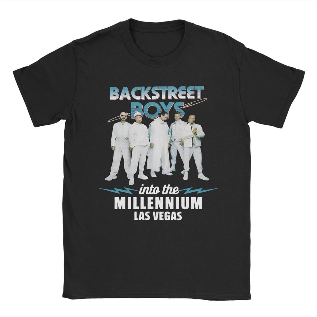 Backstreet Boys Back Millennium Tričko Pánske Dámske 100% Bavlna Úžasné Tričko Okrúhly Výstrih Tričká Krátky Rukáv Oblečenie Plus Veľkosť