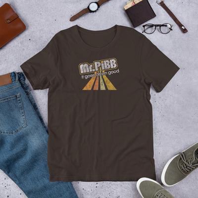 Vintage Mr. Pibb 70s Style Soda Pop Short-Sleeve T-Shirt