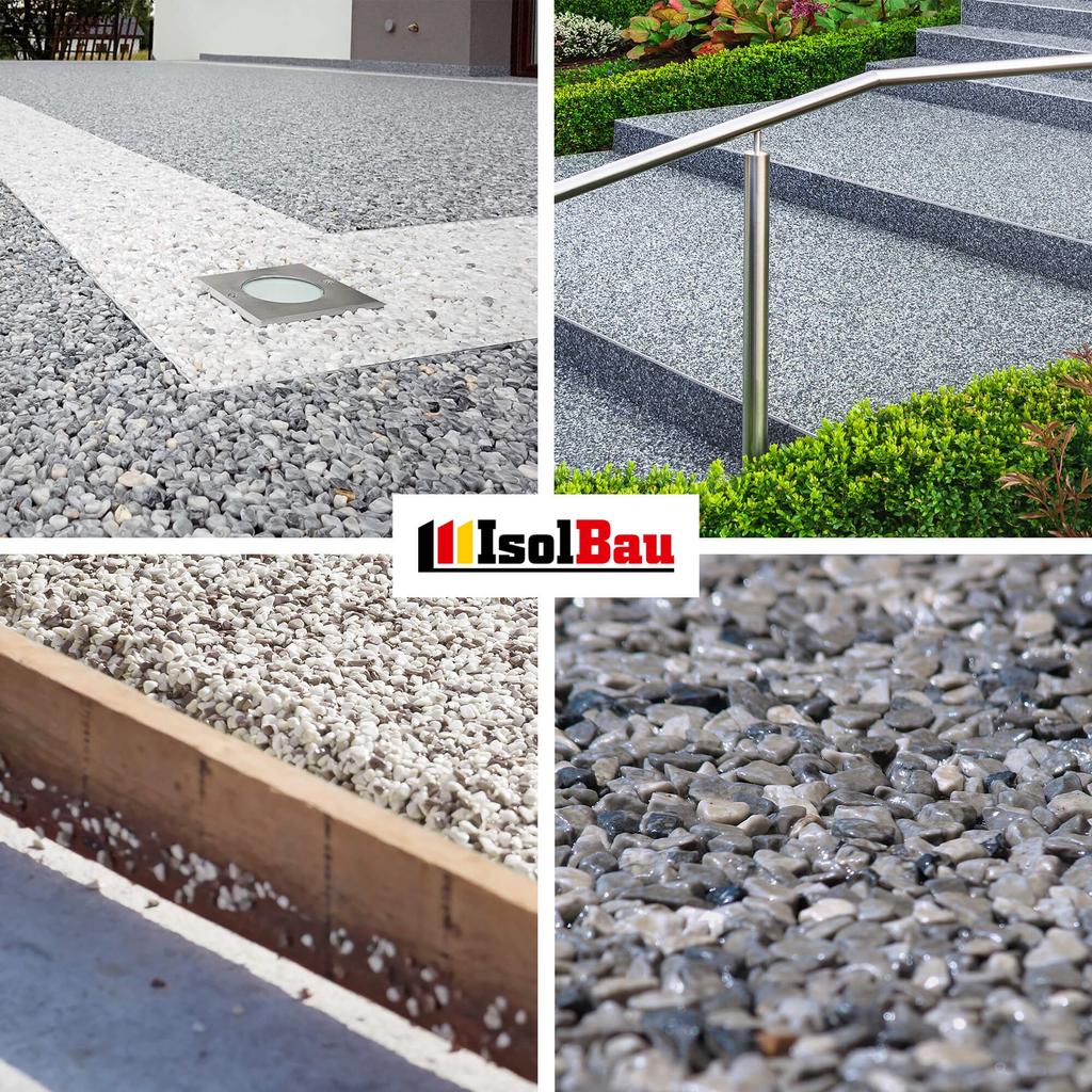 IsolBau Marble Aggregate Marmorkies Grigio Carnico 4/8mm 25kg