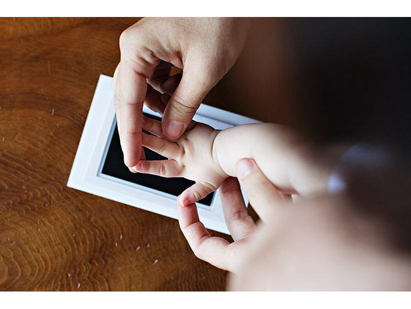 Baby Ink Pad: Handprint, Footprint, Pet Paw Print Keepsake - Perfect for Baby Christening Gifts