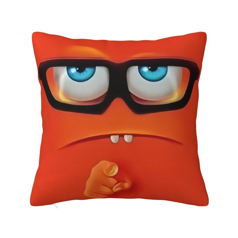 Custom Funny Expression Modern Throw Pillow Cover Home Decor Car Cushion