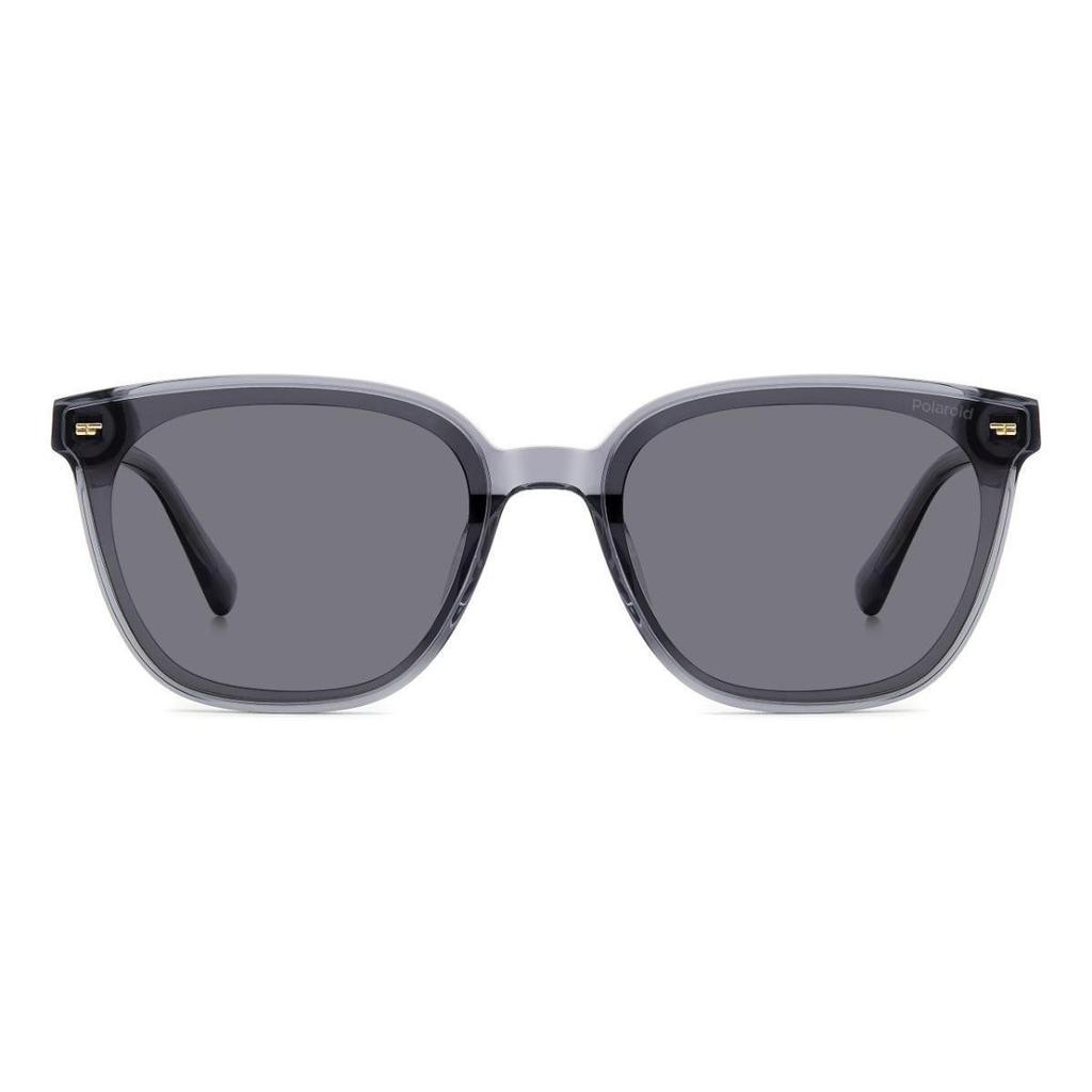 Used [POLAROID] Women's Sunglasses - GRAY - Gray Frame Gray Lens Polarized Acetate UV Protection Ultraviolet Driving PLDCN 0067/F/S-65-KB7 M9