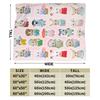 Cute Sylvanian Families Soft Warm Blankets  Camping Plush Throw Blanket Funny Bedroom Flannel Bedspread Sofa Bed Cover