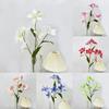 Flowers Wedding Lily Party Silk Flower Display Bright Colors Home Studio Use
