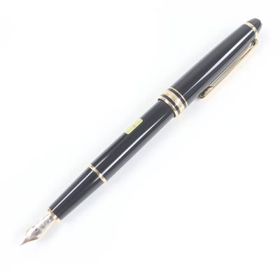 Skvělý plnicí pero MONTBLANC Meisterstck Classic Typ s víčkem Černá zlatá 14K pánské Použité