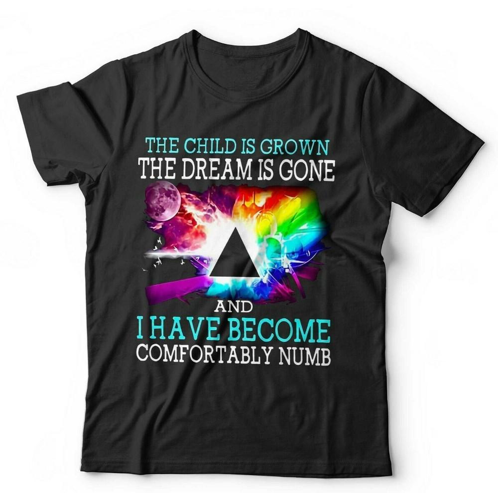 

The Child Is Grown The Dream Is Gone Tshirt Unisex - Floyd, Lyrics L