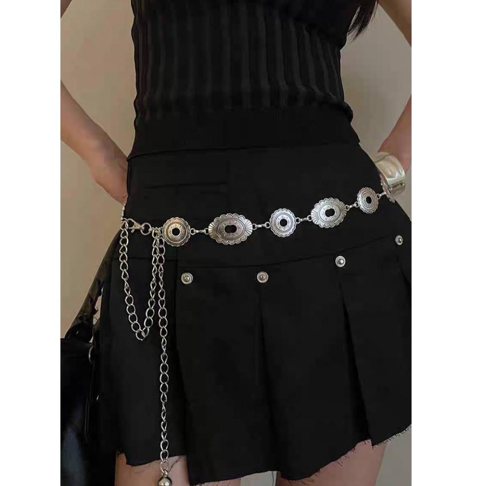 Vintage Waist Chain Y2K Flower Bohemian Belt New Bohemian Belt