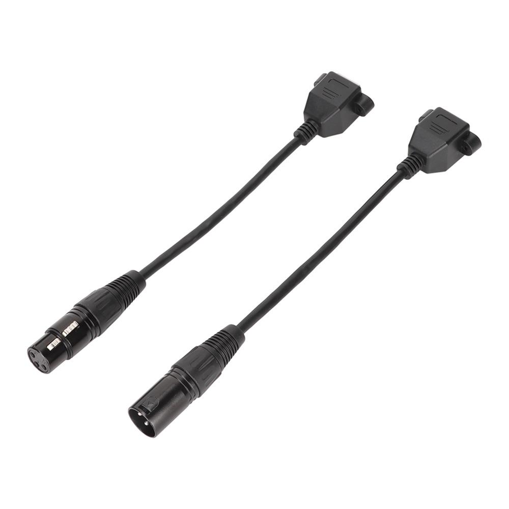 2PCS Plug and Play XLR3 to RJ45 Female  Cable for LED Strip Recording Studio Recording Studio