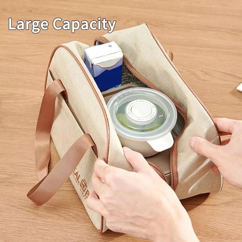 

Large Capacity Lunch Box Waterproof Insulated Lunch Bag New Handbag