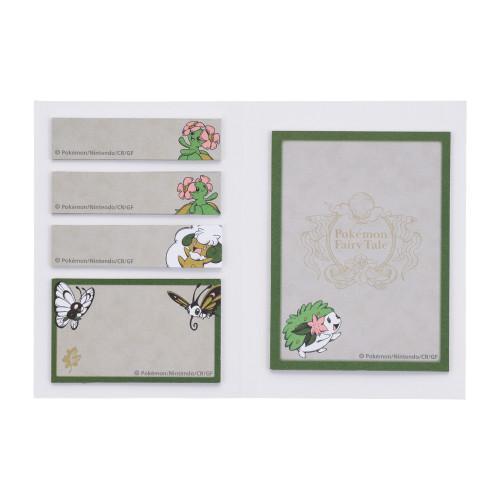 [Pokemon] Pokemon Center Fairy Tale Shaymin Book-Shaped Sticky Memo Pad