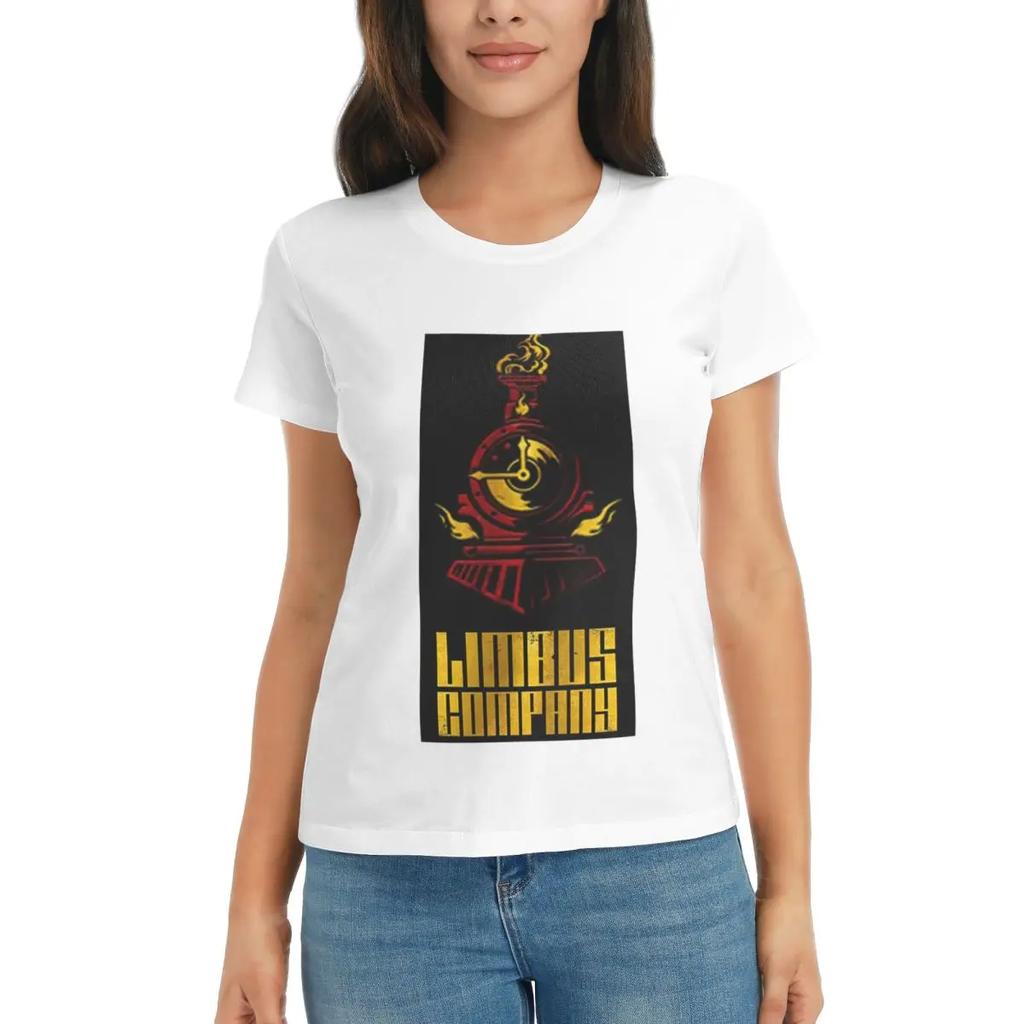 T-shirt Femme Limbus Company Été Manches Courtes T-shirts Col Rond T-shirts en Coton Vêtements Hauts Streetwear