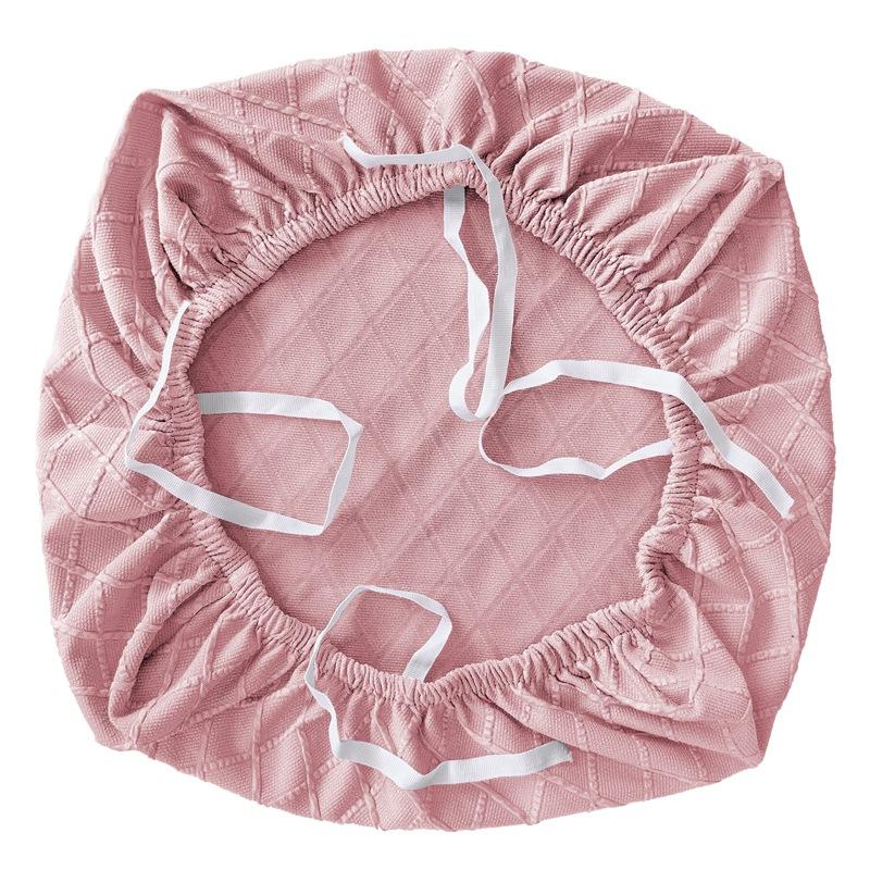 Stretch Jacquard Office Computer Chair Seat Covers, Removable Washable Anti-dust Desk Chair Seat Cushion Protectors