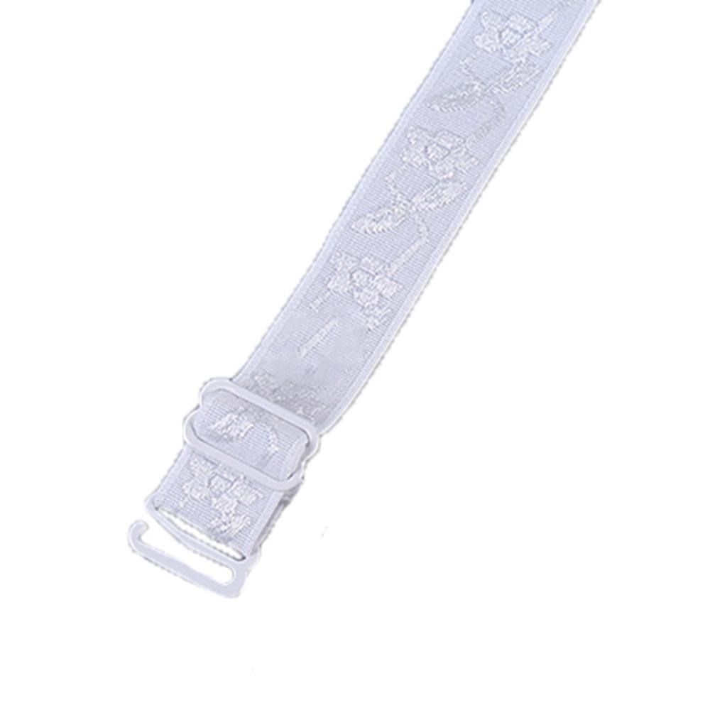 1,5 cm Antislip BH-bandjes Dames Dubbele Schouder Elastische BH-bandjes Accessoires Verstelbaar Zachte Bandjes Elastisch 1pair
