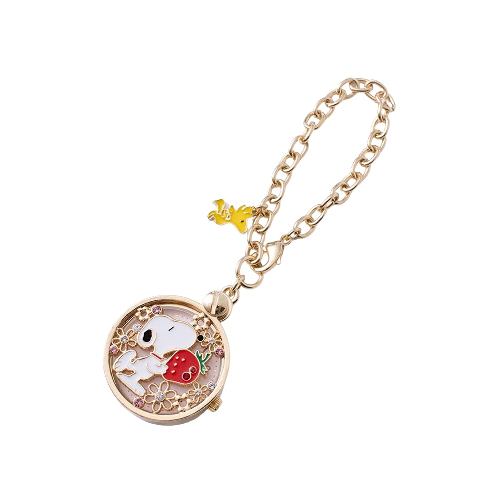 

Часы-шарм PEANUTS 3 карата Клубника и Снупи 4 вида Карманные часы Снупи Аналоговый брелок для сумки В комплекте оригинальная коробка