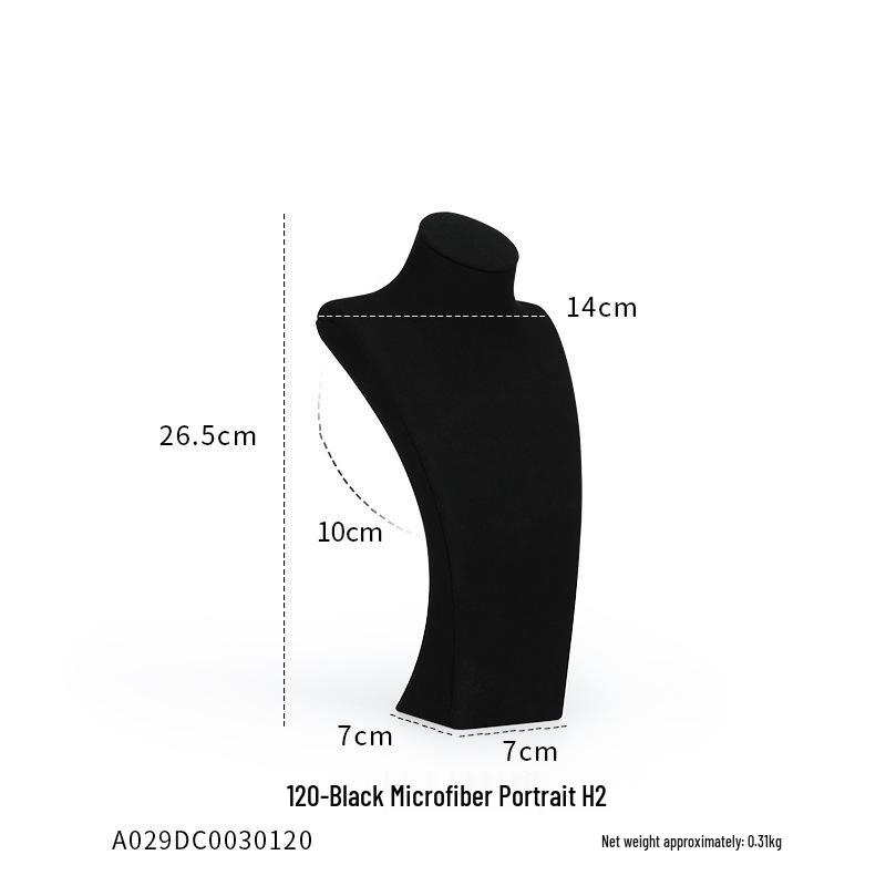 Weiyuanpeng Ultra-fiber Mannequin Necklace Display Stand