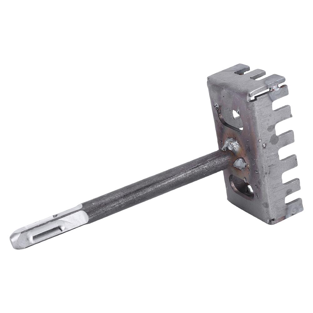 86-Type Creative Square Socket Puncher Lightweight Rectangle Slot Cutout Saw Reusable Square Hole Punch for Rotary Hammer Brick