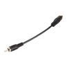 Mini DIN 4 Pin To RCA Cable Female To Male Plug and Play S Video To RCA Adapter Cord for DVD CD Player PC HDTV