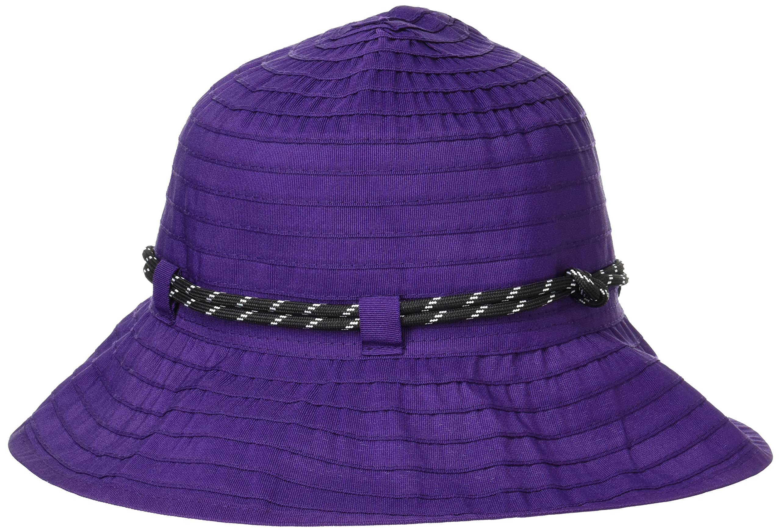 

Hat CIAO LA DANCE Grosgrain Drawstring Down Hat UV Protection Plain Violet M [Moonbat] Spring/Summer Women s