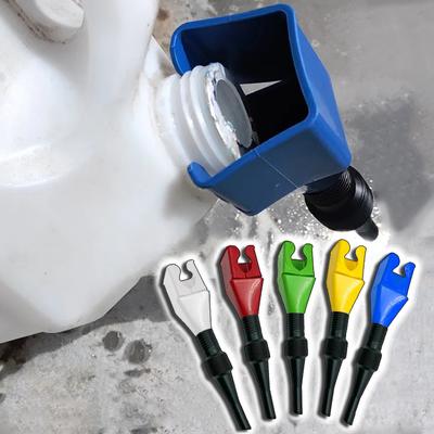 2pcs Foldable Refueling Funnel Plastic Car Motorcycle Gasoline Bottle Filling Tools Motor Oil Motorcycle Funnel Oil Change Car