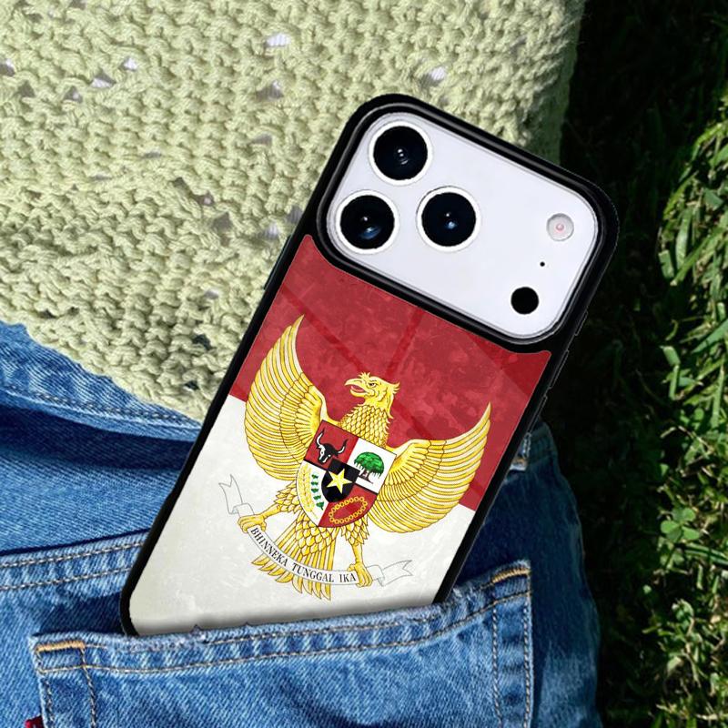 Indonesia Flag phone case cover Compatible with for IPhone 17air 16e 15 14 13 12 11Pro Max 17 Air