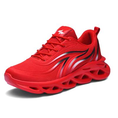 New Large Size Men's Casual Sports Shoes Fashion Super Light Thick Sole Sports Shoes Mesh Comfortable Hiking Men's Shoes